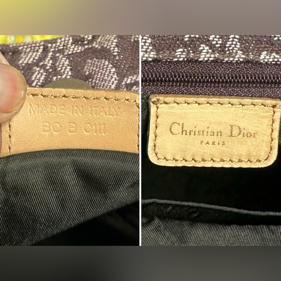 CHRISTIAN DIOR VINTAGE MONOGRAM TOTE BAG - Picture 7 of 15